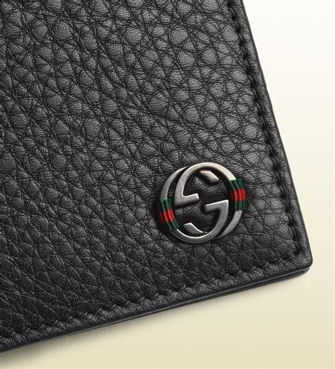 gucci leather wallet cleaner|Gucci leather wallet for men.